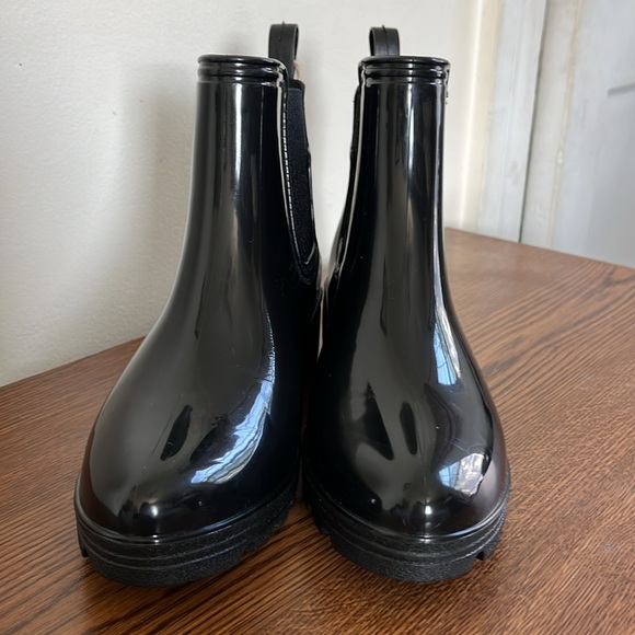 Seven7• NWT, Halifax Black Short Ankle Women’s Rain Boots, Size 7 - Picture 6 of 9